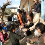 竹馬もらったよ！　２月１７日（水）