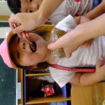 ひよこ組　野菜収穫　７月１２日（木）　