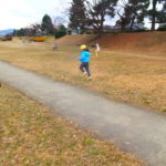 賀茂川へお散歩　ことり組　１月１５日（火）