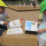 ひかり組・ことり組お散歩（賀茂川）4月20日（水）