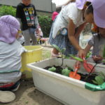 ひかり組　野菜植え　5月１０日（火）・１１日（水）