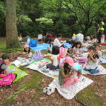 ひかり組　6月８日㈭川あそび　6月14日㈬平安騎馬隊　乗馬体験