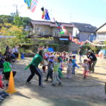 運動会　10月20日（1部）　たんぽぽ組・ひよこ組