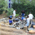 完成‼　園庭改造大作戦