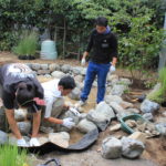 完成‼　園庭改造大作戦