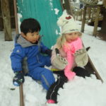 雪遊び　2月９日（月）